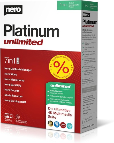 Nero platinum unlimited - platinum,