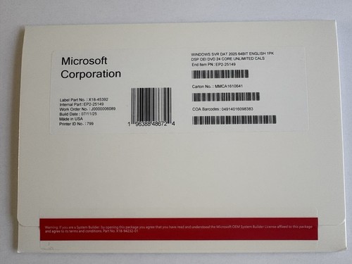 Windows server 2025 datacenter - server,