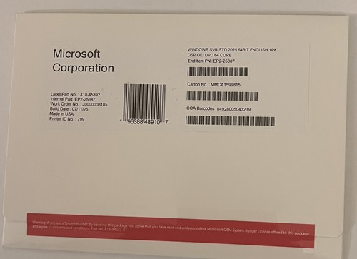 Microsoft windows server - server, 2025