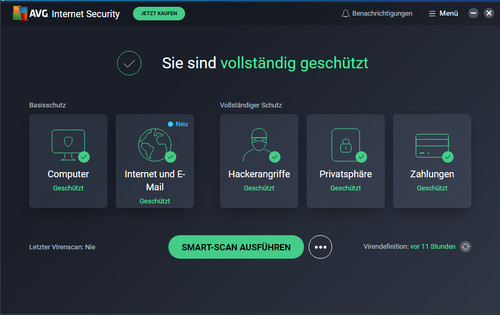 Avg internet security 10 - security, 1-10